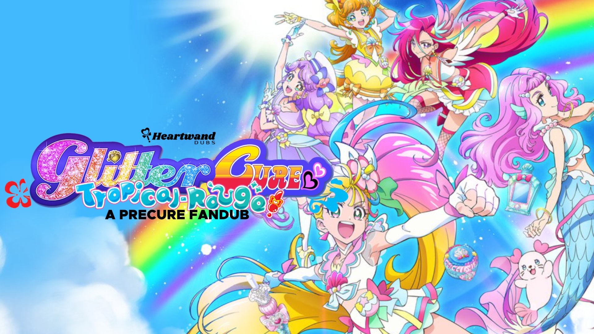 Glitter Cure Tropical-Rouge!